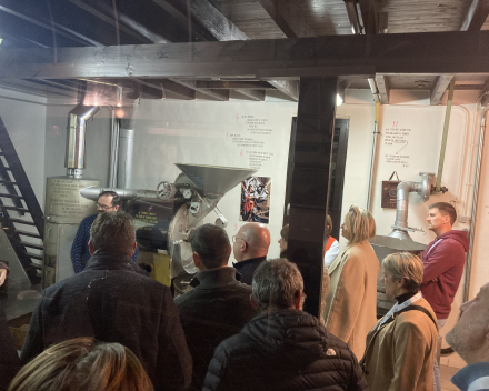 21 november 2024 - Bezoek koffiebranderij Hoorens - Panamarenko